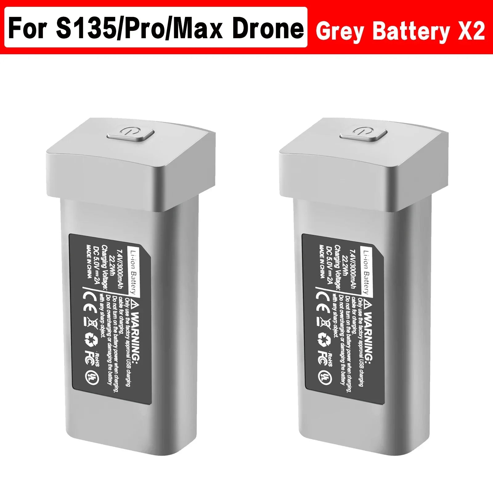 S135 Drone Battery Spare Original  7.4V 3000mAh Battery For S135 Mini Dron Accessories Parts