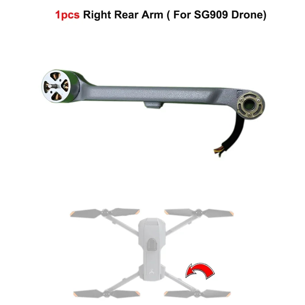 云迅玩具 ZLL SG909无人机机身配备避障功能原装配件，适用遥控飞行器，带触摸或普通屏幕。