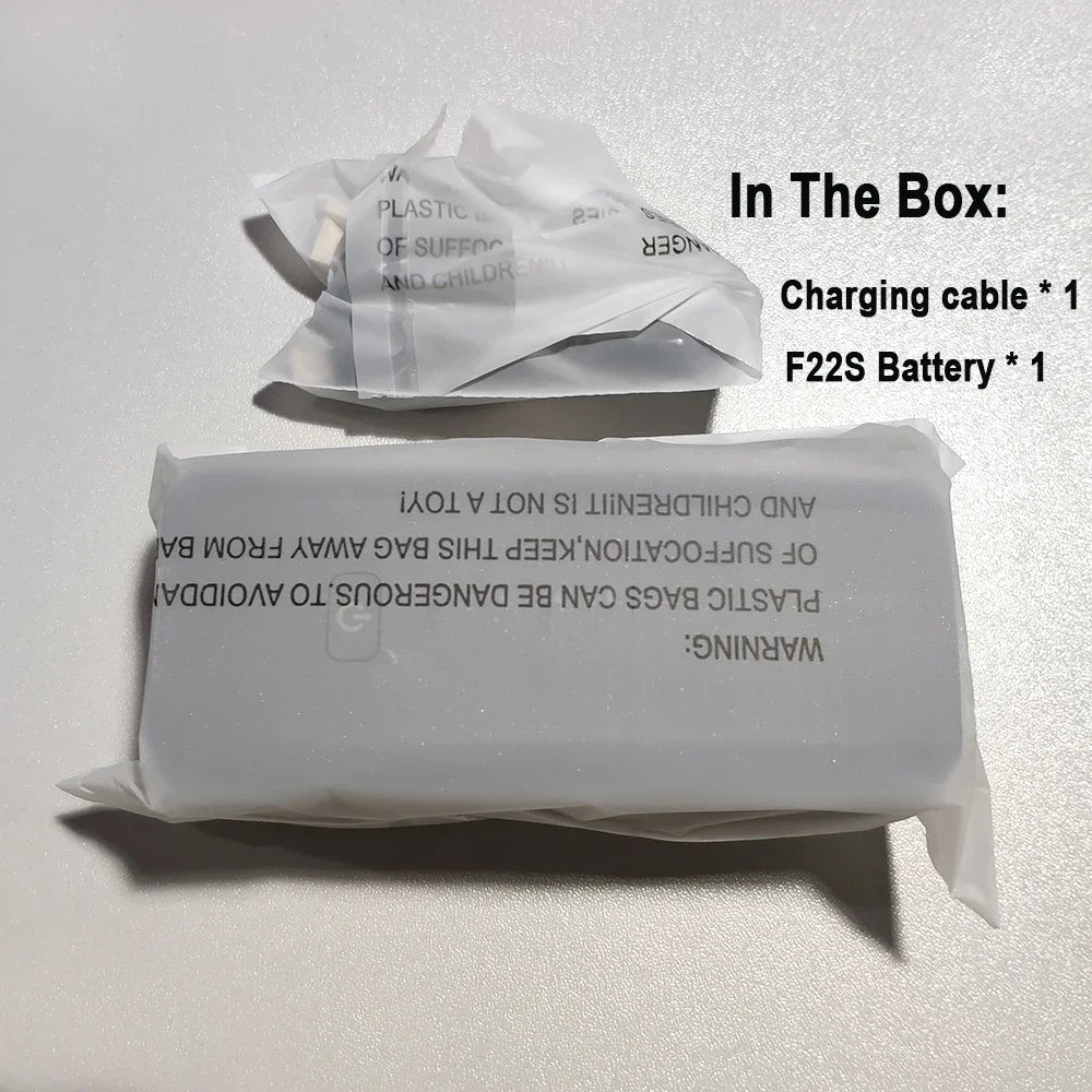 Original F22/F22S Drone Battery 3500mAh 35min Flight Time  Battery F22 S3 Brand F22 S2 Accessories Spare Part Propeller