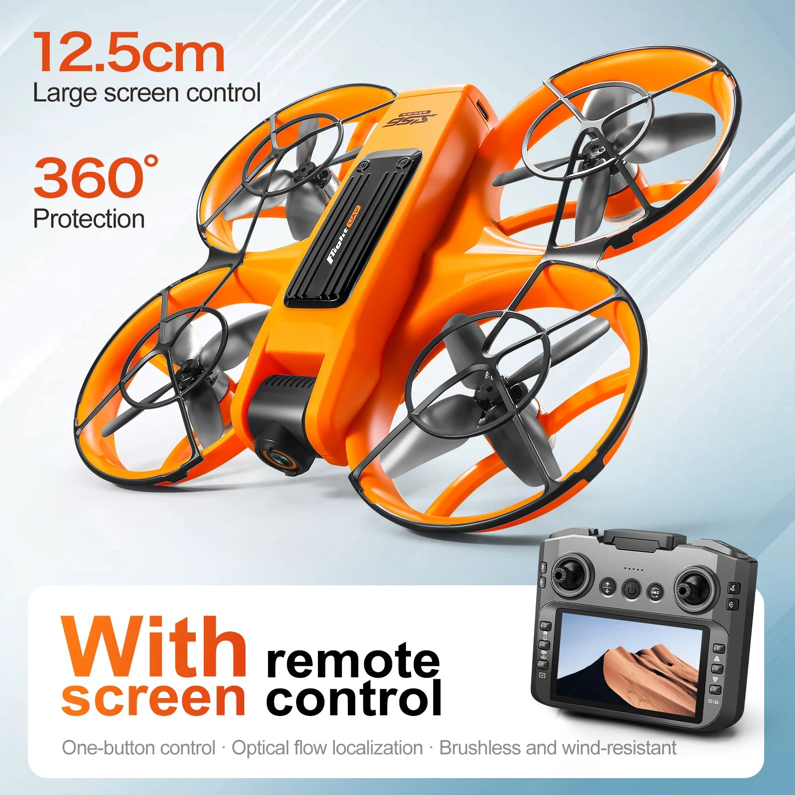 2025 New S156 Large Screen Control Brushless Motor Optical Flow Positioning One Click Takeoff Ultra Stable  drone longo alcance