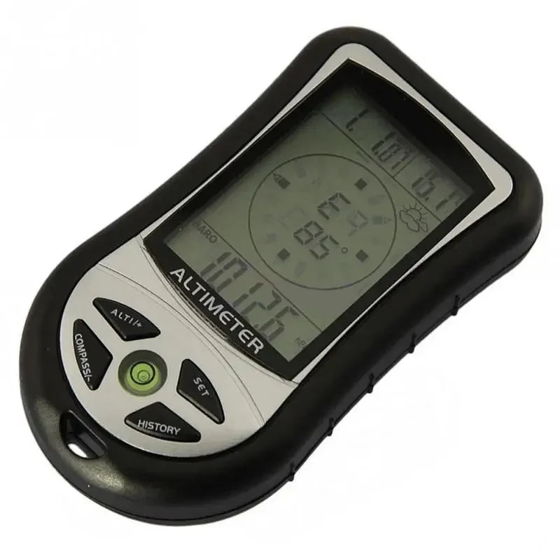 8 In 1 Digital LCD Altimeter Barometer Thermo Temperature Calendar Clock Electronic Bearing Sensor Barometric Sensor
