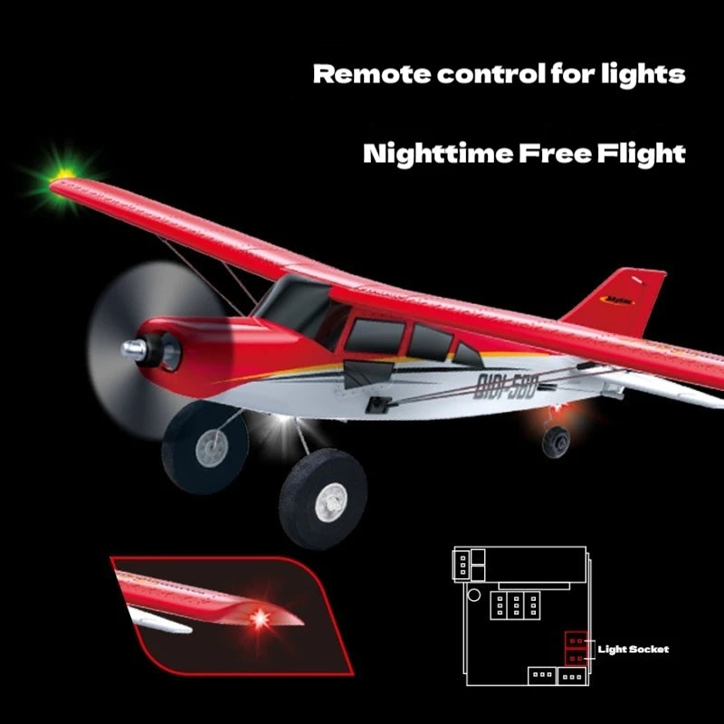 Qidi 560 Multi-Function RC Stunt Flying Drone - Fixed-Wing Glider Electric Remote Control Airplane Toy