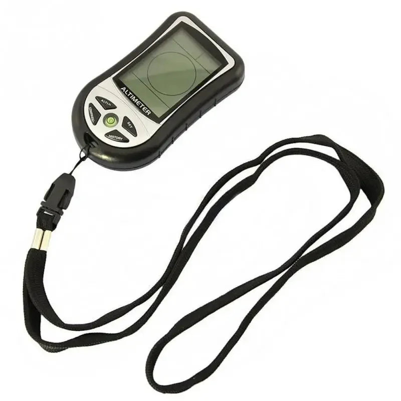 8 In 1 Digital LCD Altimeter Barometer Thermo Temperature Calendar Clock Electronic Bearing Sensor Barometric Sensor