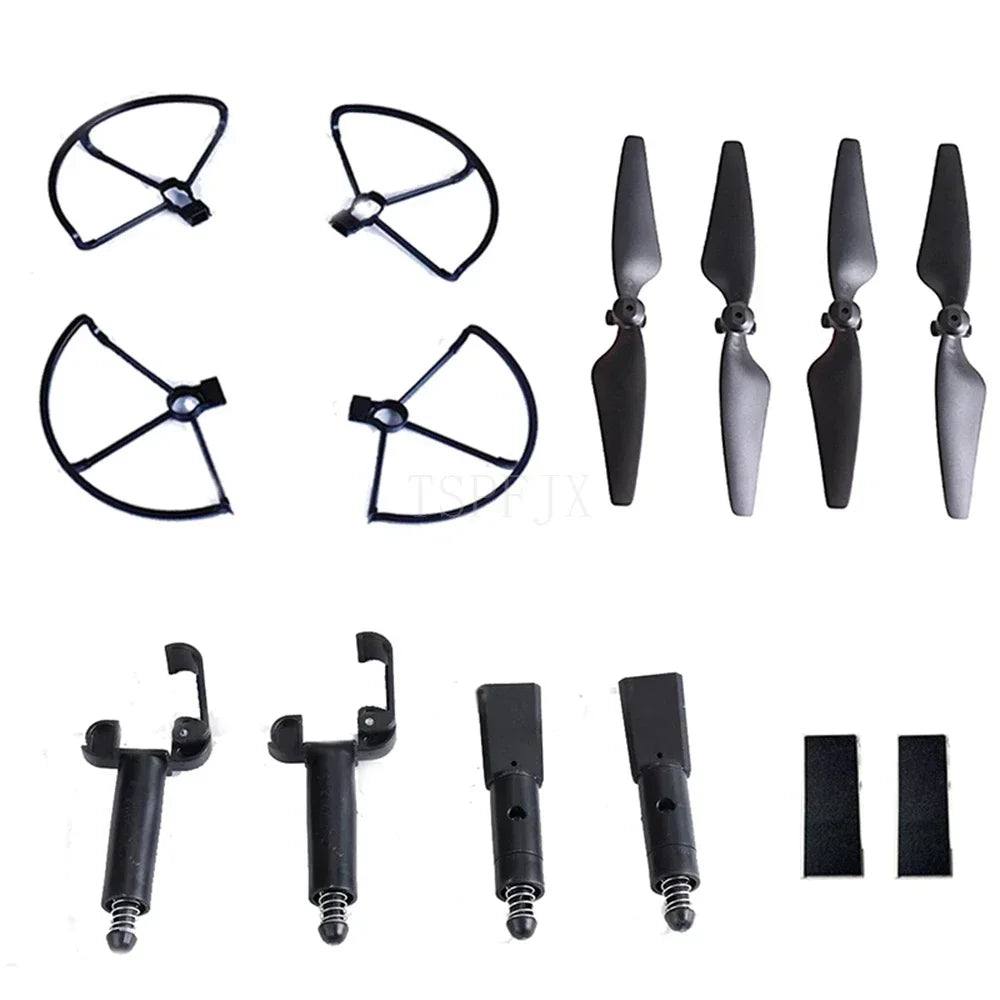 云星玩具SJRC F22 S3 PRO/XR无人机配件，机身盖、螺旋桨、臂、马达、接收器、电子调速器、控制器。