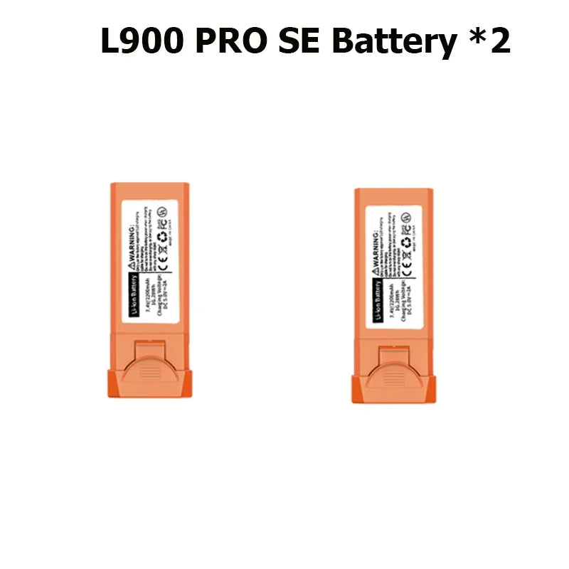 L900 PRO SE Dron Battery 7.4V 2200mAh For Long Flight 4K GPS Drone  Accessories RC Quadcopter Camera Drone Batteries Parts