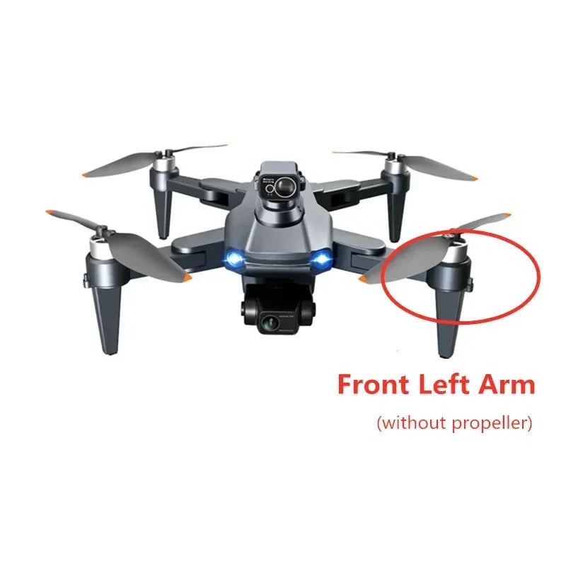 RG106 Pro MAX 4K 6K 8K Dual Camera Profesional GPS RC Drones Parts 7.4V 3800mAh Battery Remote Control Propeller USB Arm