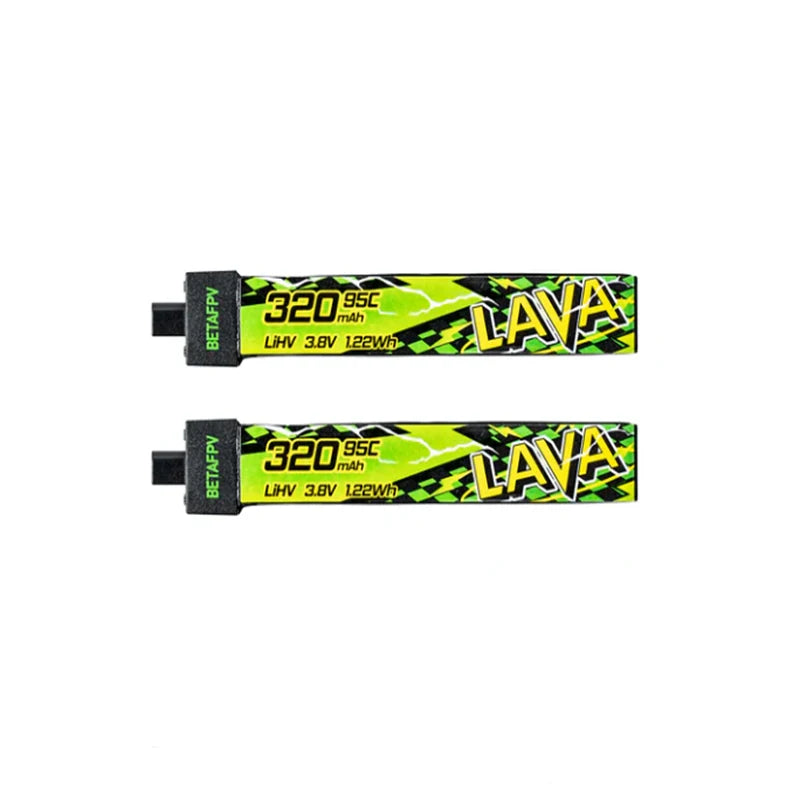 BETAFPV LAVA II 1S 320mah 3.8V 95C Battery BT2.0 Connector ForAir65, Meteor65 Pro, Cetus