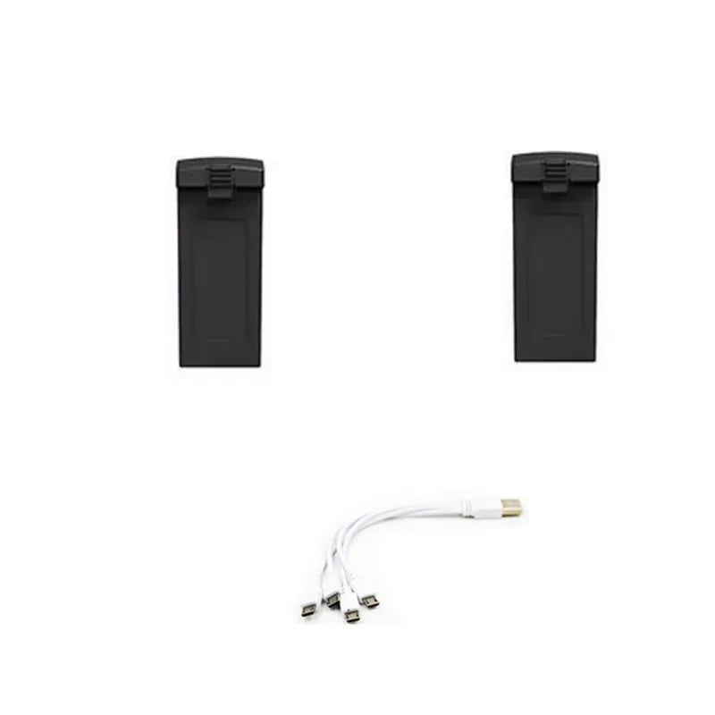 SG109 MAX RC Drone Spare Parts - 3.7V 2000mAh Replacement Battery + Propellers for SG109MAX Brushless Drone