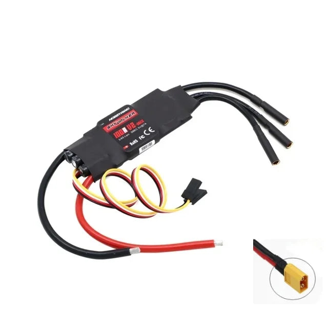 Hobbywing Skywalker 15A/30A/40A/50A/60A/80A/100A V2 Speed Controller ESC With UBEC For RC FPV Quadcopter Airplanes Helicopter