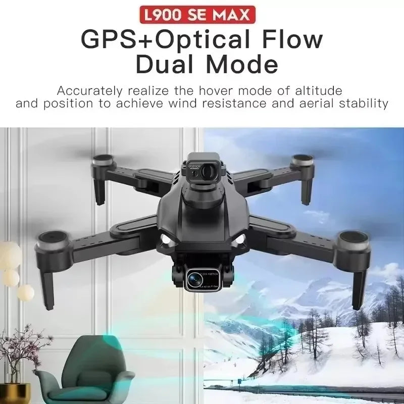 L900 SE / MAX Drone With 360° Obstacle Avoidance 4K Professional Camera 5G WIFI FPV Brushless Motor RC Quadcopter Mini Dron Toys