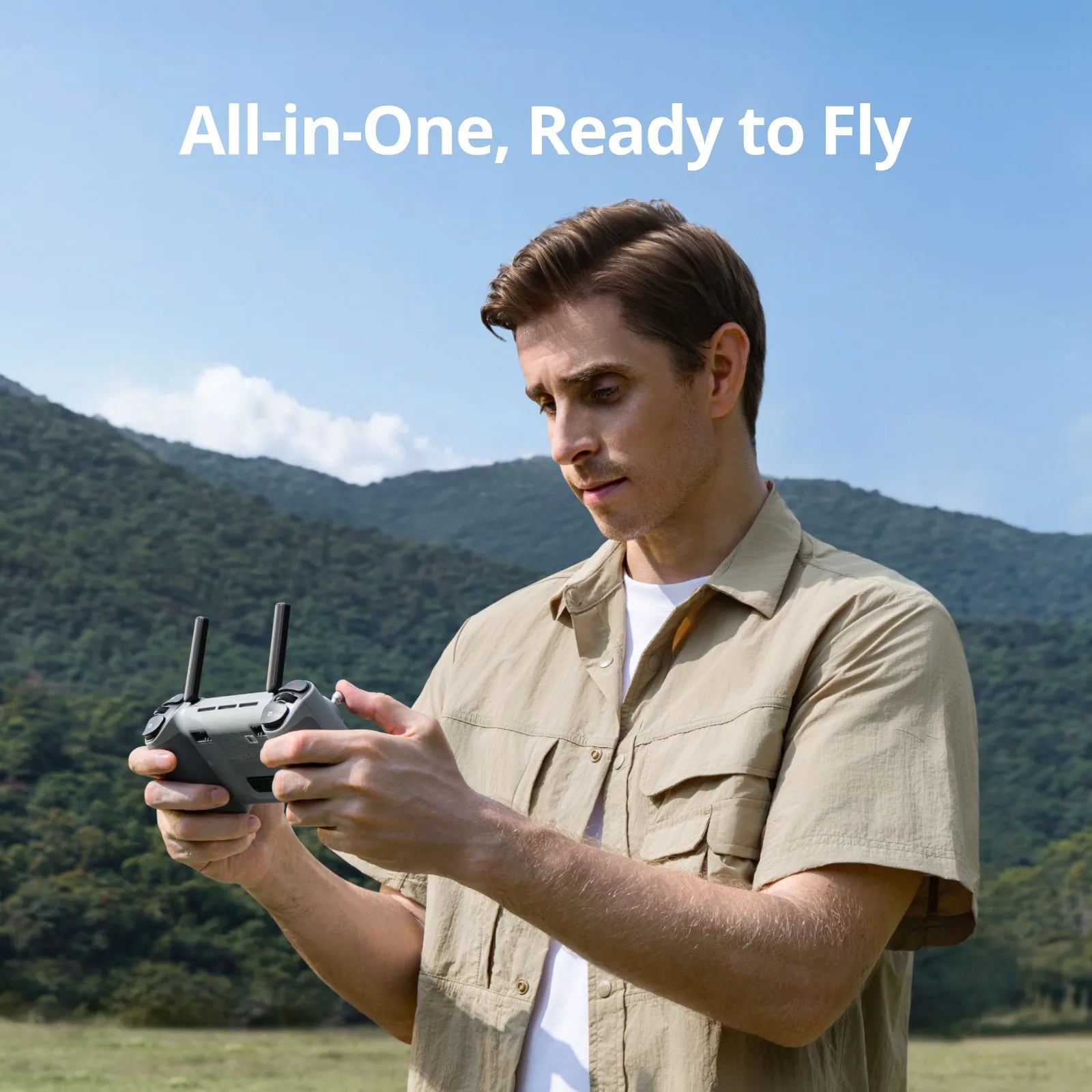 Potensic PTD 1 Remote Control for ATOM 2 Drone, 1080P 5 Inch Screen RC