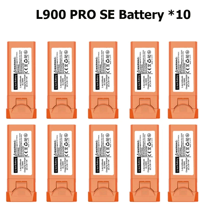 L900 PRO SE Dron Battery 7.4V 2200mAh For Long Flight 4K GPS Drone  Accessories RC Quadcopter Camera Drone Batteries Parts