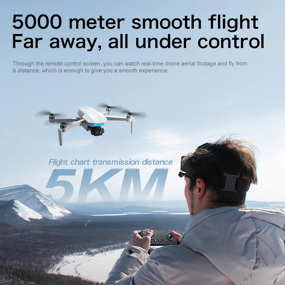 S-X1 GPS Pro Drone Screen control 8K HD Camera 5G 3-Axis Anti-shake Gimbal EIS Cameras Brushless Quadcopters RC TOY Best Gift