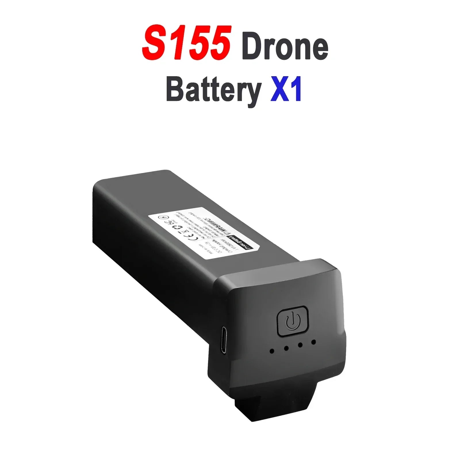 Battery 7.4V 3800mAh For S155 Mini Drone Battery RC Quadcopter Spare Original Battery Accessories S155 Drone Parts